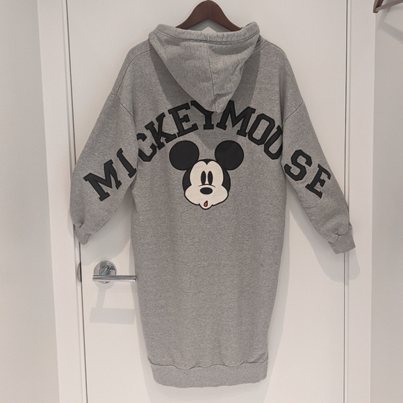 RARE Mickey Mouse Wmn's Hooded Sweater Dress